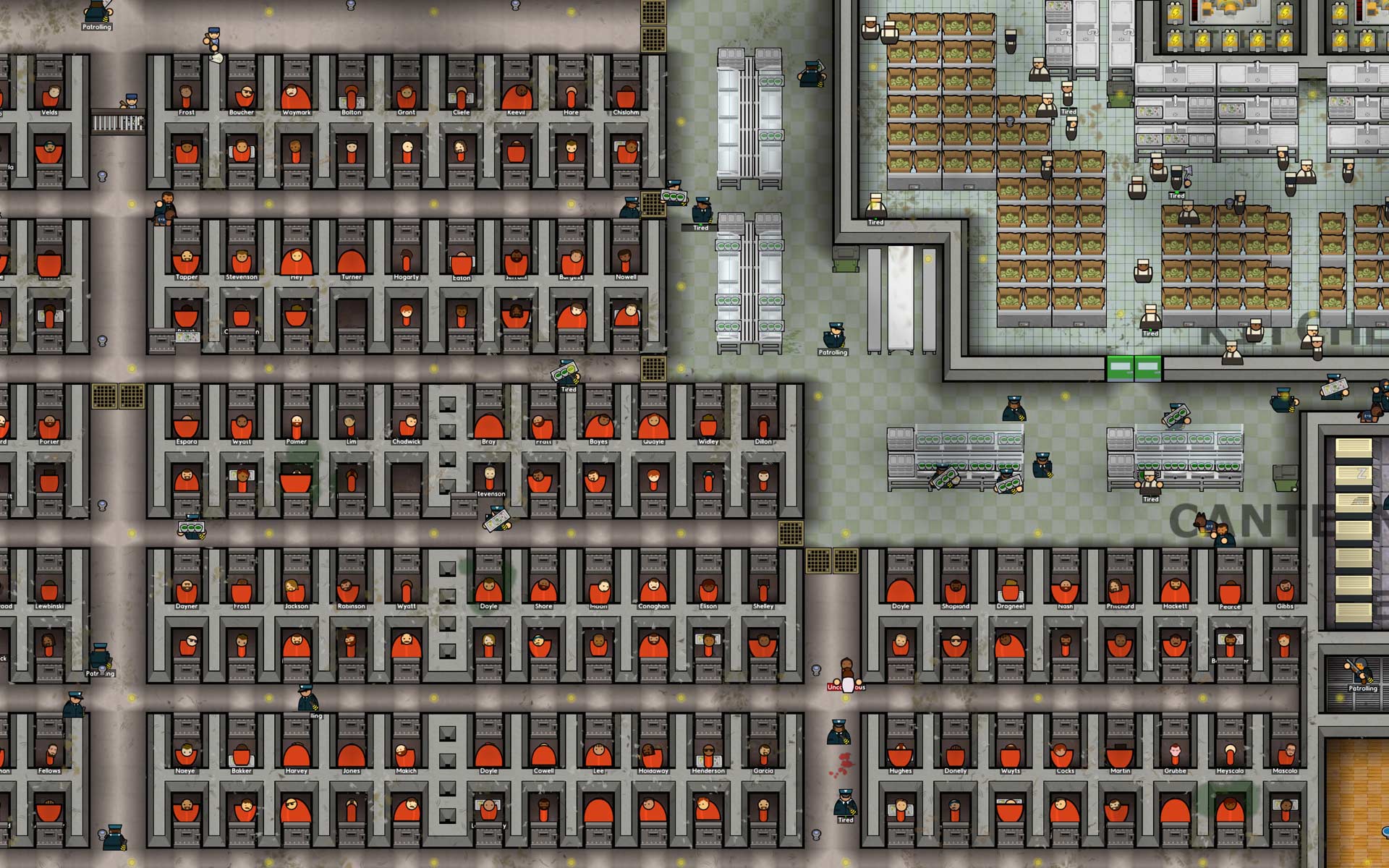 Prison Architect: Как построить крышу (Много фото!) - obzorstroi.ru